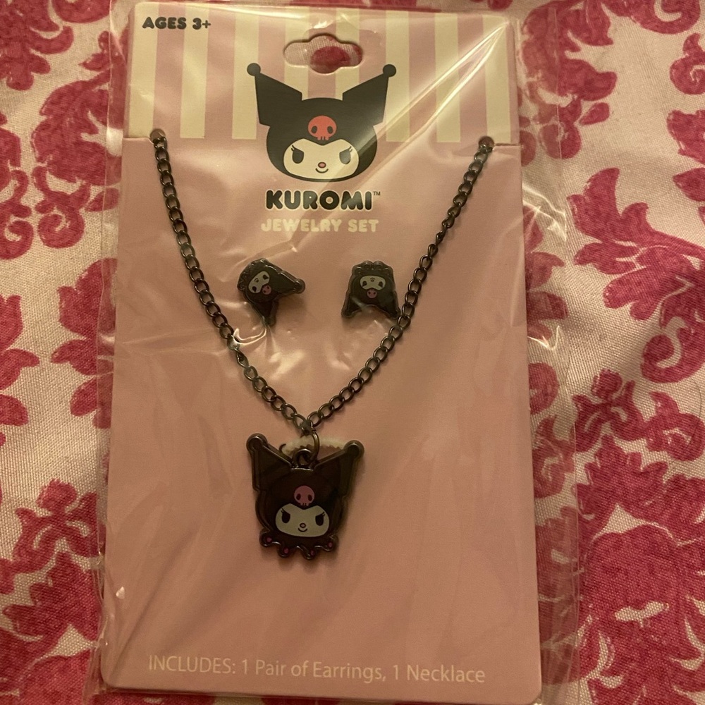 Kuromi Jewelry Set